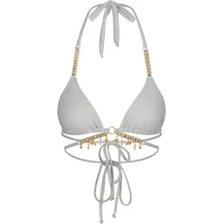 Moda Minx Bikini Top Lumiere Seychelles WEISS XS