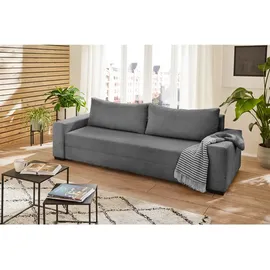 SUN GARDEN Schlafsofa 240x95x74 cm mit Stauraumfunktion und Kissen