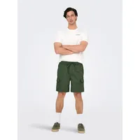 Only & Sons Shorts in Grün - XL