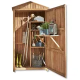 Mirabeau Pflanztisch Gartenschrank Tomte antikbraun braun