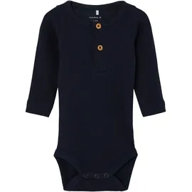 NAME IT - Langarmbody NBMKAB in dark sapphire, Gr.68