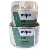 Mipa Set E 80 Kaltzinn 1 kg + Härter 0,5 kg