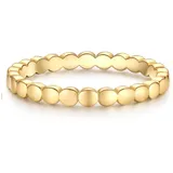 Glanzstücke München Ring aus Sterling Silber in gelbgold | Gr.: 56