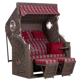 deVries Strandkorb »Pure Cliff XL Sun«, 41370837-0 grau