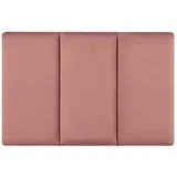 neu.haus [neu.haus] - Wandkissenset Carpino 3-tlg. Samt 60x30 cm Rosa