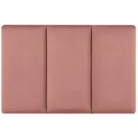 neu.haus [neu.haus] - Wandkissenset Carpino 3-tlg. Samt 60x30 cm Rosa