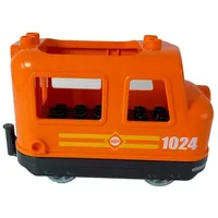 LEGO® Spielbausteine LEGO® DUPLO® Eisenbahn Lokomotive Orange - 18075 NEU! Menge 1x, (Creativ-Set, 1 St), Made in Europe