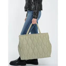 Handtasche MAZE "42021181", Damen, Gr. Onesize, grün (eucalyptus), Lammleder, Taschen