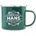 Hti-Living Echter Kerl Emaille Becher 0,5 l Schwarz