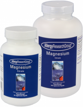 Allergy Research Group Magnesium Citrate 170 mg 180 Kapseln