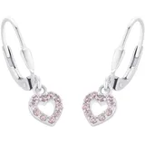 Prinzessin Lillifee Ohrhänger Lillifee rosa Silber 2036433 2,1 cm