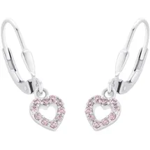 Prinzessin Lillifee Ohrhänger Lillifee rosa Silber 2036433 2,1 cm