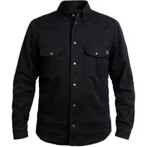 John Doe Motoshirt Motorrad Hemd Schwarz XS