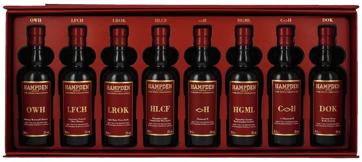 Hampden The 8 Marks Collection - Aged 1 Year in Bourbon Casks - 8x...