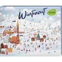 ALVERDE Naturkosmetik Adventskalender 2024 Frauen Beauty - Kosmetik Advent Kalender für Frau & Mädchen, 24 Geschenke Wert 90€