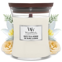 WoodWick Jar mittel White Tea & Jasmine,