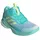 adidas Damen Handballschuhe Crazyflight 6 Mid für Hallensportarten, Größe 38 in Blau FLAAQU/HIREYE/FTWWHT