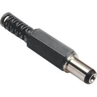 BKL Electronic 072602 Niedervolt-Steckverbinder Stecker, gerade 5mm 2.1mm 1St.