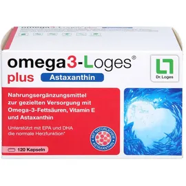 Dr. Loges Omega 3-Loges plus Astaxanthin Kapseln 120 St.