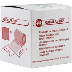 RUDALASTIK elastische Pflasterbinde mit Acryl-Klebstoff 2,5 m