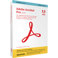 Adobe Acrobat Pro 2020 Student and Teacher Edition Win/ Mac