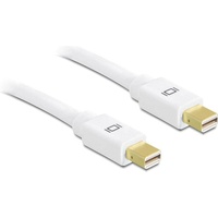 DeLock 82794 DisplayPort-Kabel 1 m Weiß
