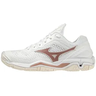 Mizuno Wave Stealth V Damen weiß - 42.5