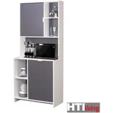 HTI-Living, Kommode + Sideboard, Küchenbuffet (80 x 39 x 180 cm)