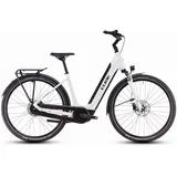 Cube Supreme Hybrid Comfort ONE 500 metallicwhite ́n ́black 2025