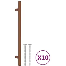 vidaXL Möbelgriffe 10 Stk. Bronzen 192 Mm Edelstahl Vidaxl