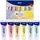Stylex Pastell Acrylfarben 6 St. 75 ml Blau