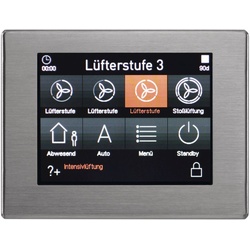 Zehnder Bedieneinheit TFT Edelstahl RD Climos/Focus/Novus 521014140