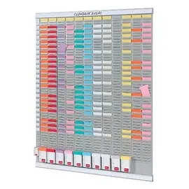 NOBO Stecktafel 80 x 96 cm Grau