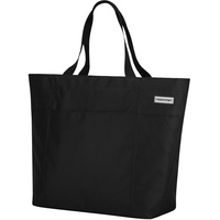 anndora XXL Shopper schwarz - Strandtasche Schultertasche Einkaufstasche