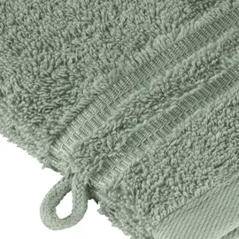 SCHIESSER Waschhandschuh Milano, 5x Stück«, grün