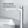 AM.PM Waschtischarmatur Hoch Chrom Wasserhahn Bad Waschbecken Armatur Einhebelmischer Badarmatur Mischbatterie für Badezimmer Aufsatzwaschbecken