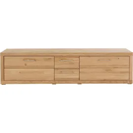 vogl möbelfabrik 1237 Lowboard 211 cm Braun/Massivholz