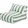 BLOMUS Lounger Chair STAY Lily White/Duck Green