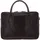 Buckle & Seam Leder Business Briefcase Everett Braun / Blau Koffer24