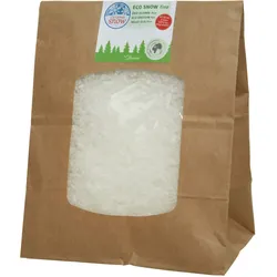 Kunstschnee - Beutel - Maisstärke - 34g - grob - weiß - 100% biologisch abbaubar