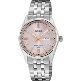 Casio Uhr Enticer Lady LTP-1335D-5AVDF - Rosa/Silber