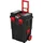 Kistenberg Werkzeugtrolley 2 in 1 rot|schwarz 45 x 36 x 64 cm