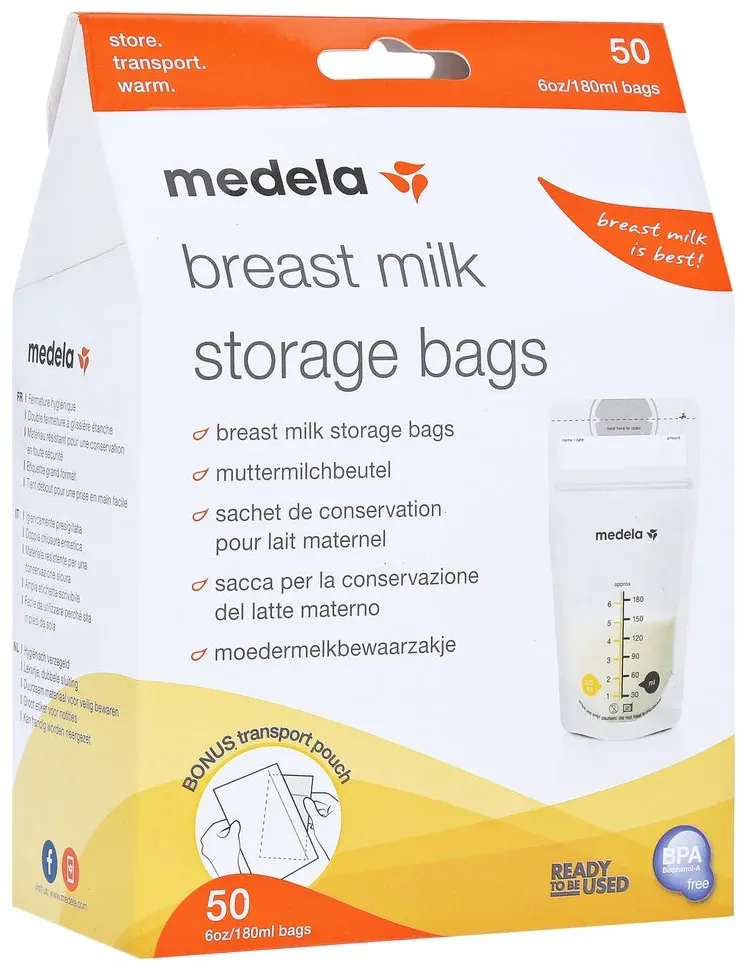 Preisvergleich Produktbild Medela Muttermilch Aufbewahrungsbeutel 50 St