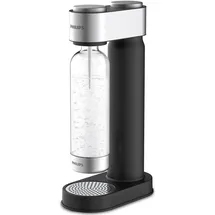 Philips GoZero mattschwarz + PET-Flasche + Zylinder