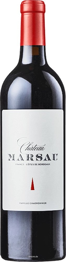 Château Marsau Francs Côtes de Bordeaux 2016