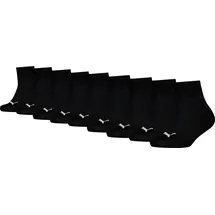 Puma Kurzsocken 9 Paar Schwarz 23-26