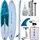 Aqua Marina Airo SUP Set 335 x 0 x 0 cm blau