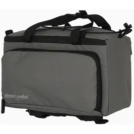 Atran Velo Zap Gepäckträgertasche grau/schwarz
