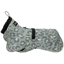 Paikka Visibility Winter Hundemantel 35 cm, grün, Leopardenmuster