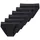 SCHIESSER Rio-Slip Uncover schwarz M 6er Pack